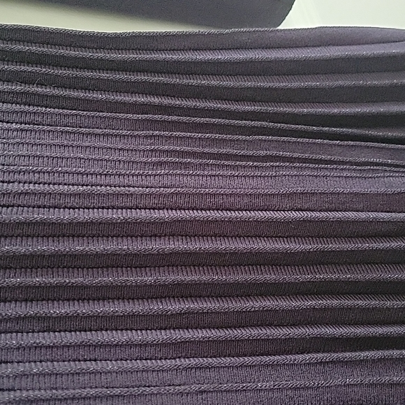 Shimmer Pleated Sweater Dress - Picture 4 of 8